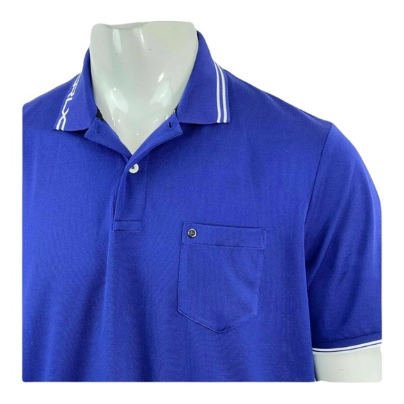 Polo Ralph Lauren RLX Blue Vintage Ryder Cup 2002 Medinah Mens Large - Picture 5 of 9